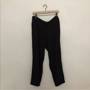 Ann Taylor Loft Black Straight Dress Pants